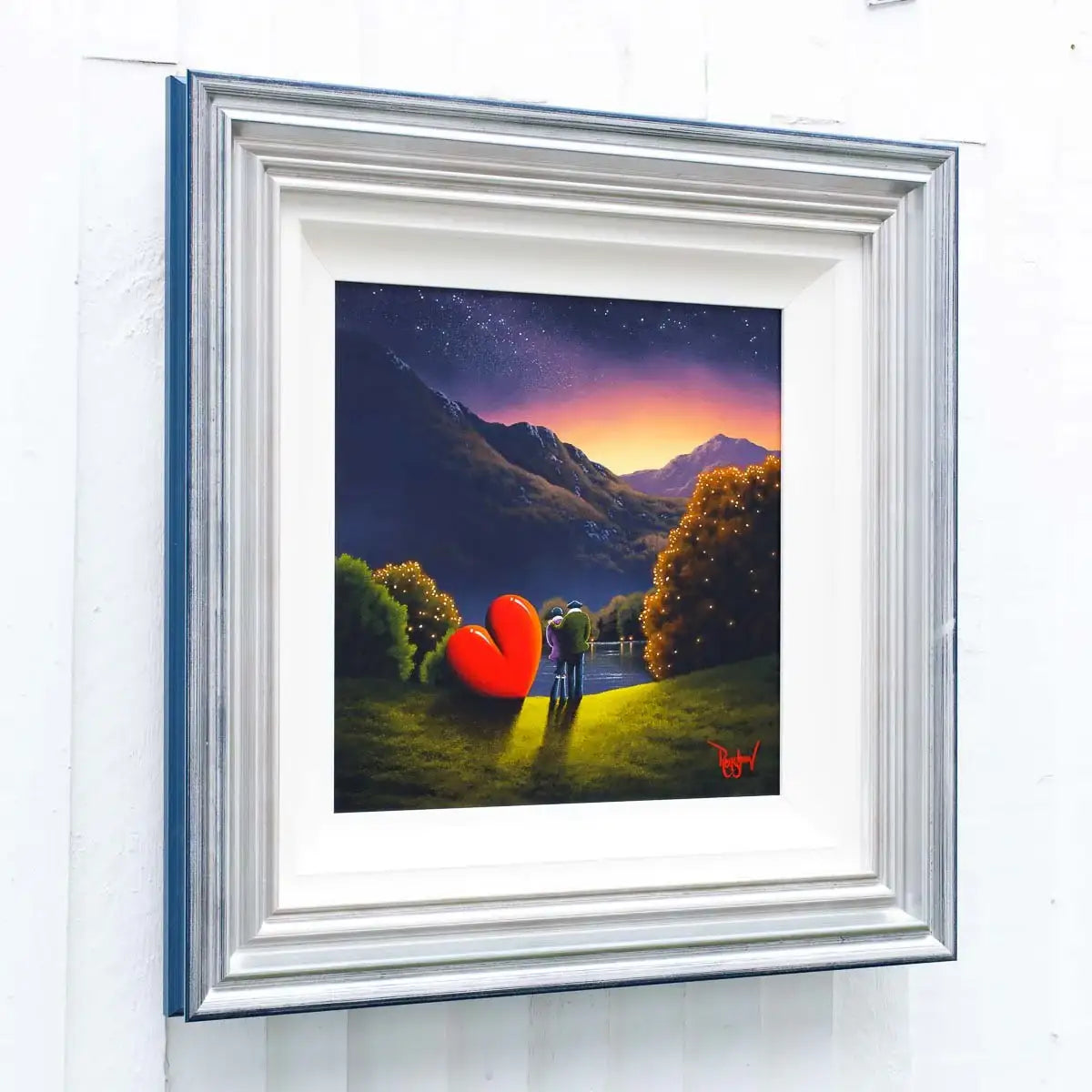 Day to Night - Original - SOLD by artist David Renshaw - Wyecliffe Galleries