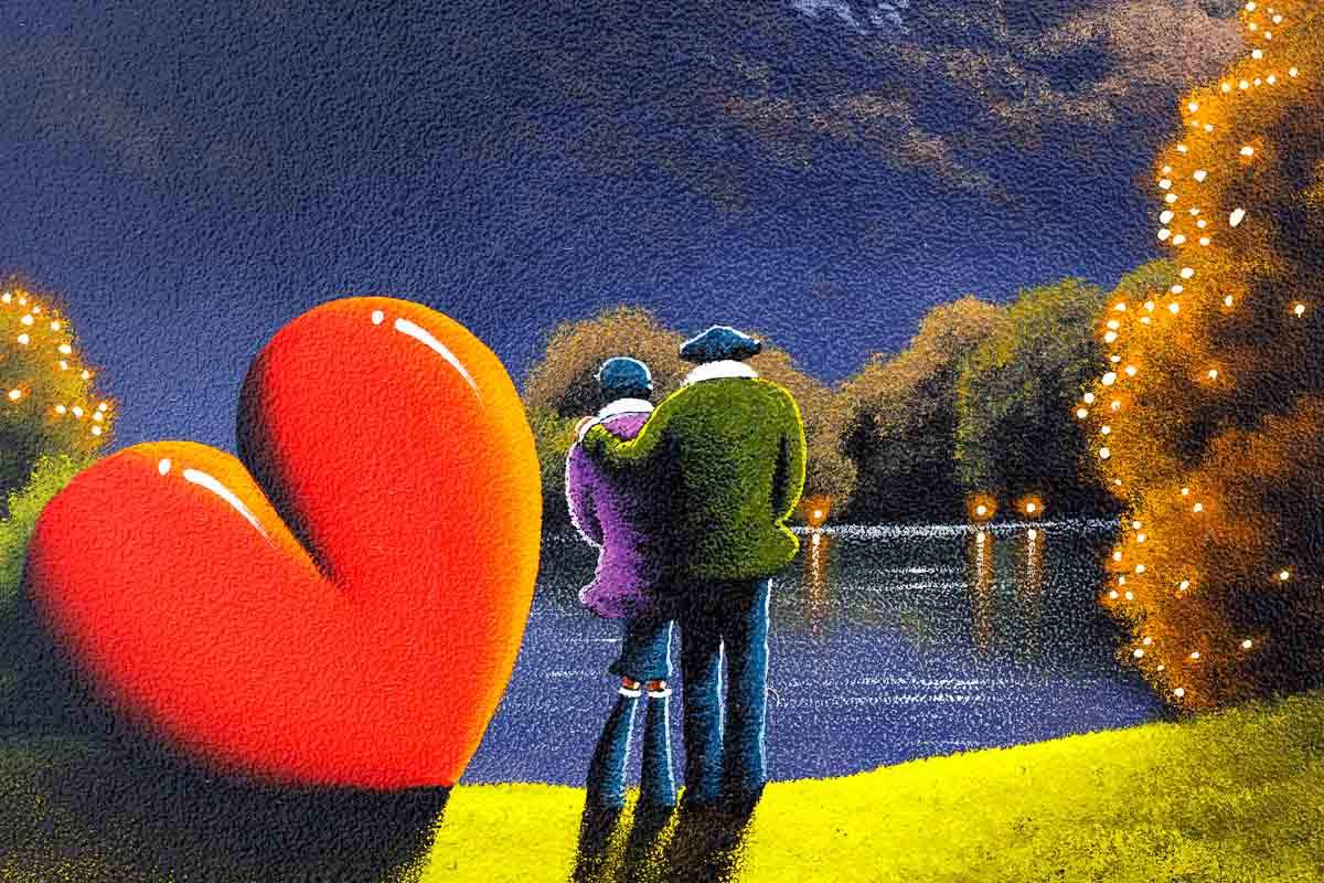 Day to Night - Original - SOLD by artist David Renshaw - Wyecliffe Galleries