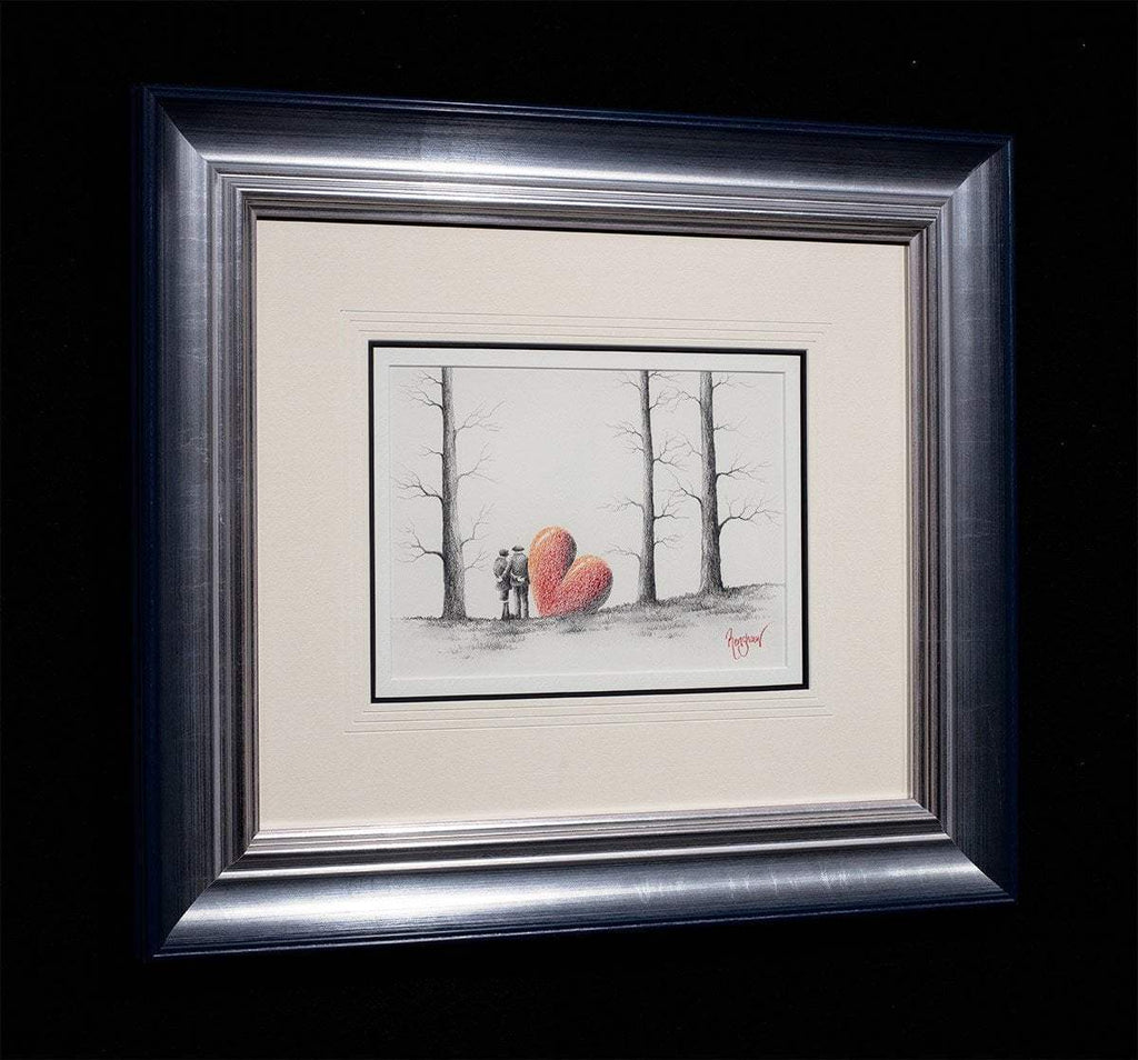 Daydreamers - Original Sketch - SOLD by artist David Renshaw - Wyecliffe Galleries