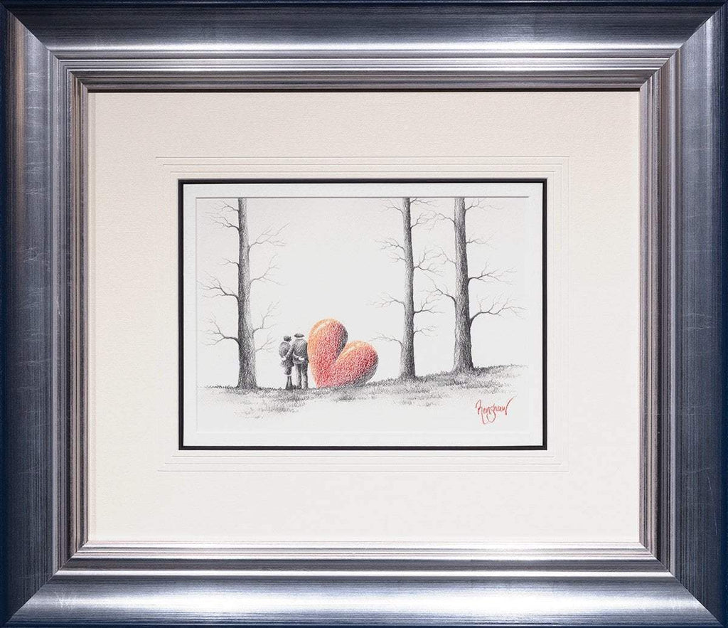 Daydreamers - Original Sketch - SOLD by artist David Renshaw - Wyecliffe Galleries