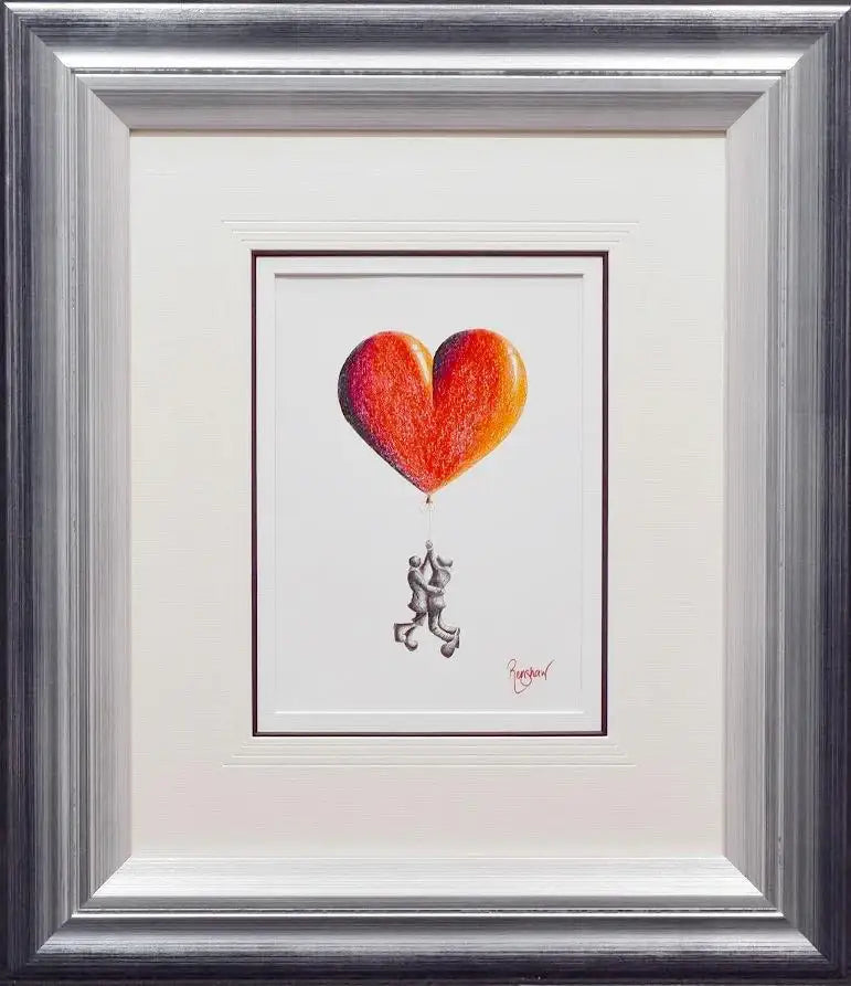 Drifting Off - Sketch - SOLD by artist David Renshaw - Wyecliffe Galleries