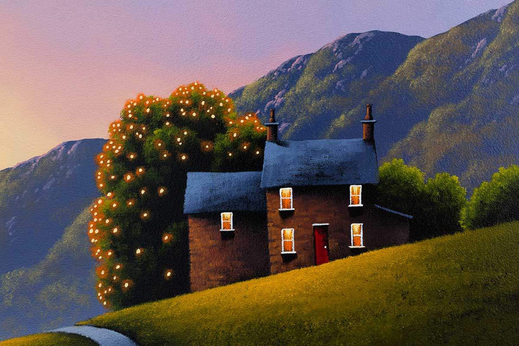 Driving Down Memory Lane - Original - SOLD by artist David Renshaw - Wyecliffe Galleries
