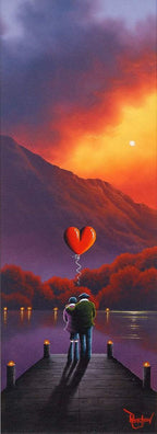 Dusk Till Dawn - Original - SOLD by artist David Renshaw - Wyecliffe Galleries