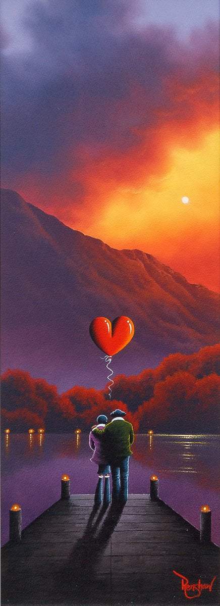 Dusk Till Dawn - Original - SOLD by artist David Renshaw - Wyecliffe Galleries