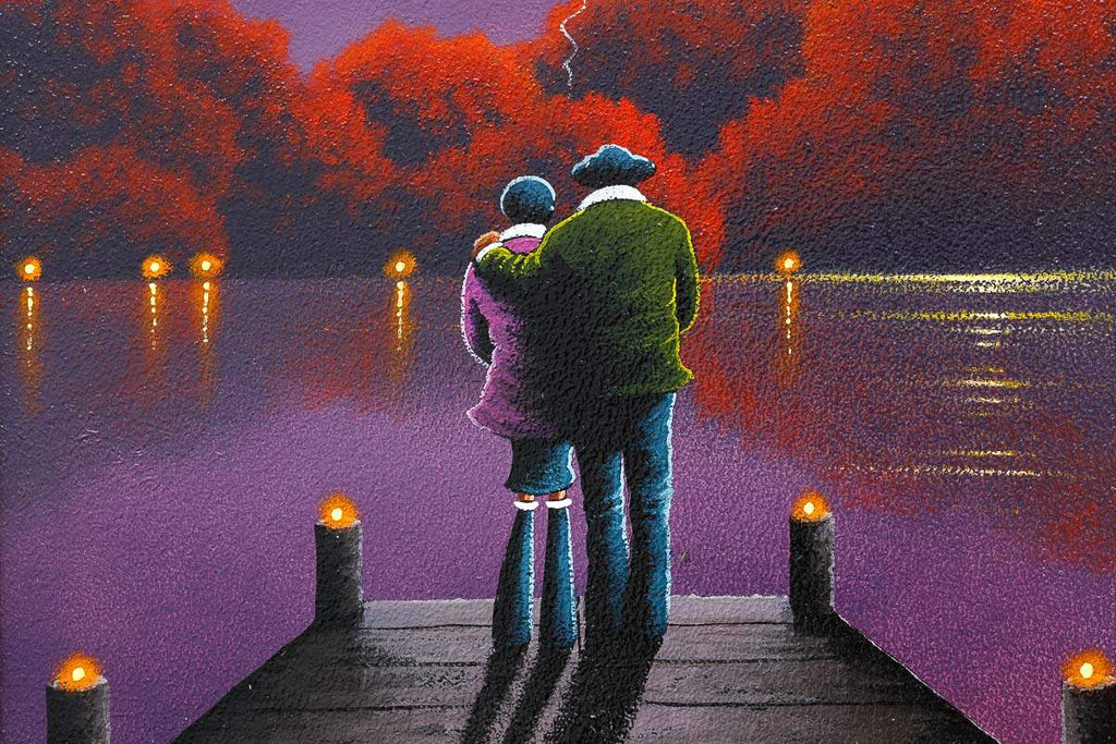 Dusk Till Dawn - Original - SOLD by artist David Renshaw - Wyecliffe Galleries