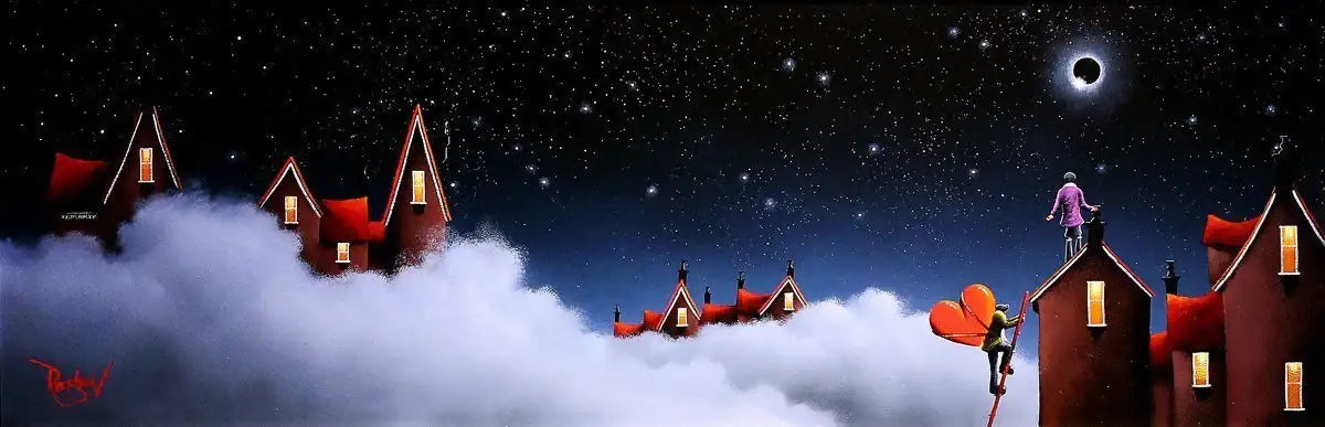 Eclipse of the Heart - SOLD by artist David Renshaw - Wyecliffe Galleries