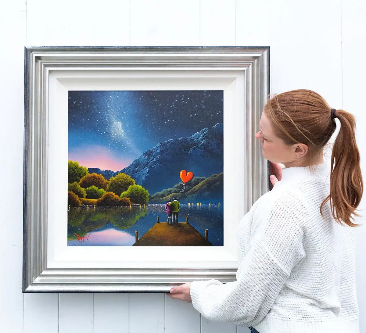 Edge of Forever - Original - SOLD by artist David Renshaw - Wyecliffe Galleries