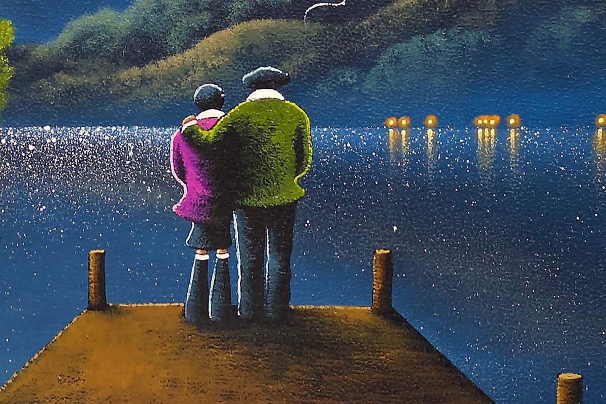 Edge of Forever - Original - SOLD by artist David Renshaw - Wyecliffe Galleries