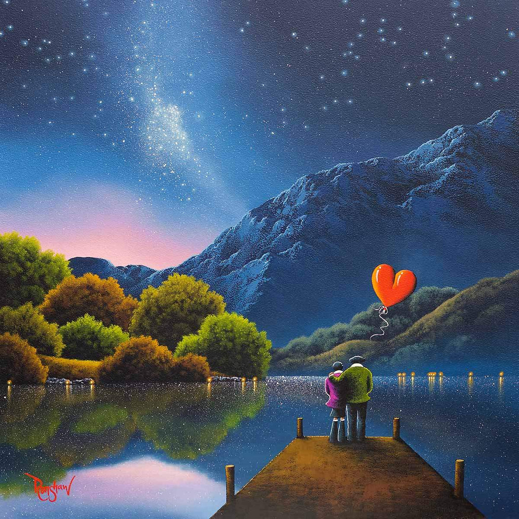 Edge of Forever - Original - SOLD by artist David Renshaw - Wyecliffe Galleries
