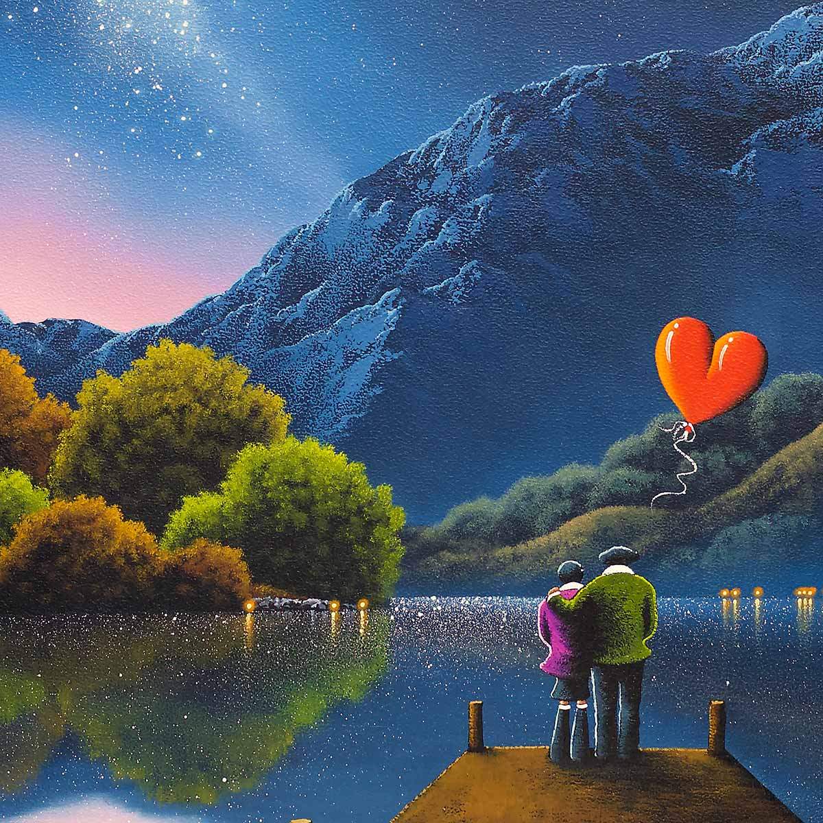 Edge of Forever - Original - SOLD by artist David Renshaw - Wyecliffe Galleries