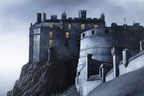 Edinburgh Castle Fly By - Original - SOLD by artist David Renshaw - Wyecliffe Galleries