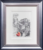 Edinburgh Memories - Original Sketch - SOLD by artist David Renshaw - Wyecliffe Galleries