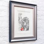 Edinburgh Memories - Original Sketch - SOLD by artist David Renshaw - Wyecliffe Galleries