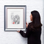 Edinburgh Memories - Original Sketch - SOLD by artist David Renshaw - Wyecliffe Galleries