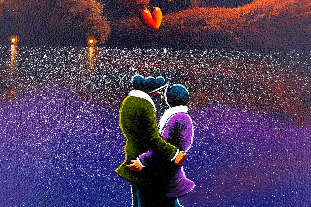 Embracing the View - Original - SOLD by artist David Renshaw - Wyecliffe Galleries