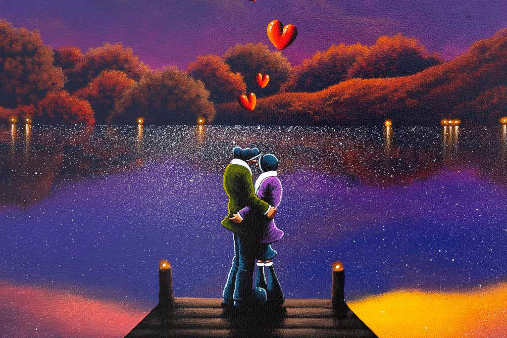 Embracing the View - Original - SOLD by artist David Renshaw - Wyecliffe Galleries