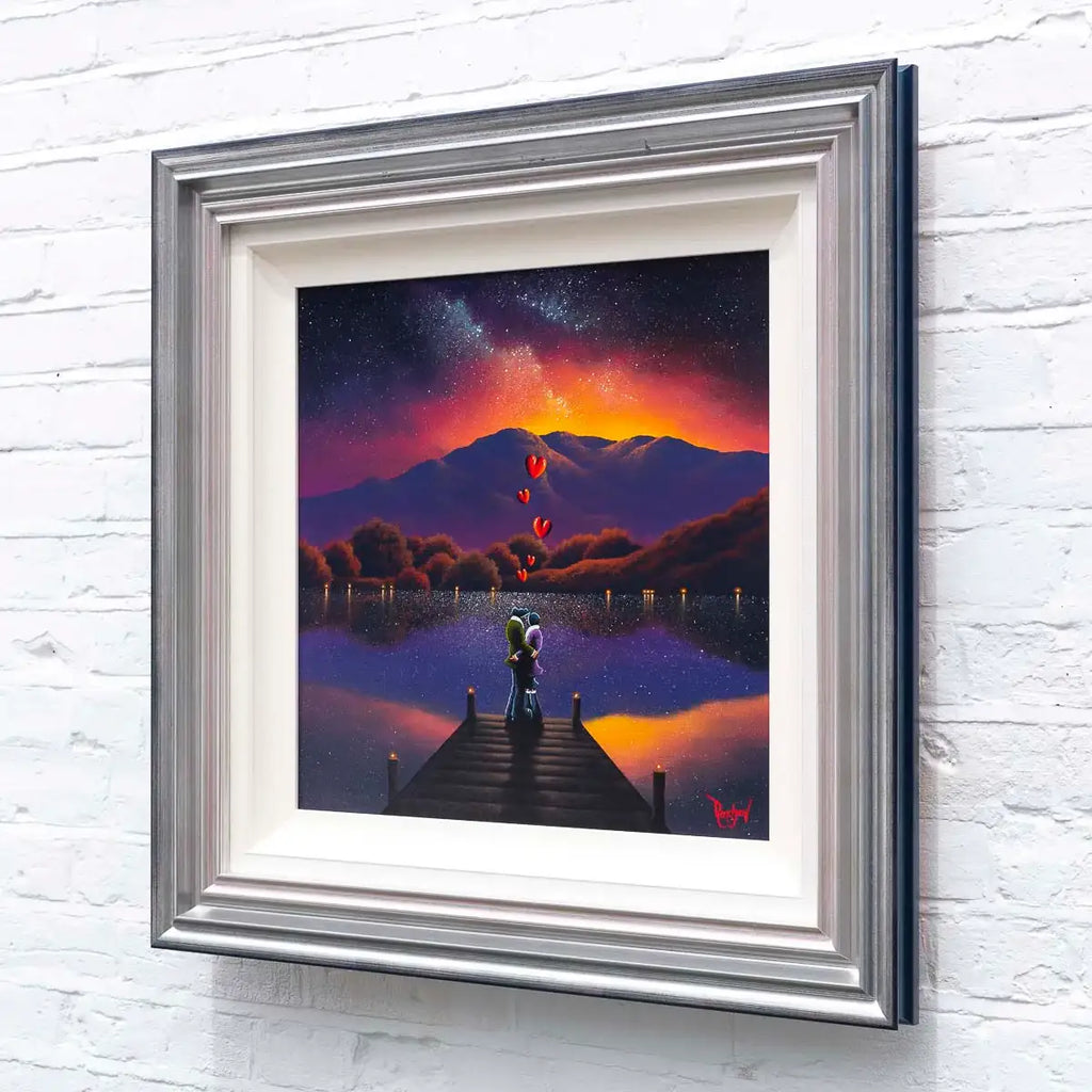 Embracing the View - Original - SOLD by artist David Renshaw - Wyecliffe Galleries