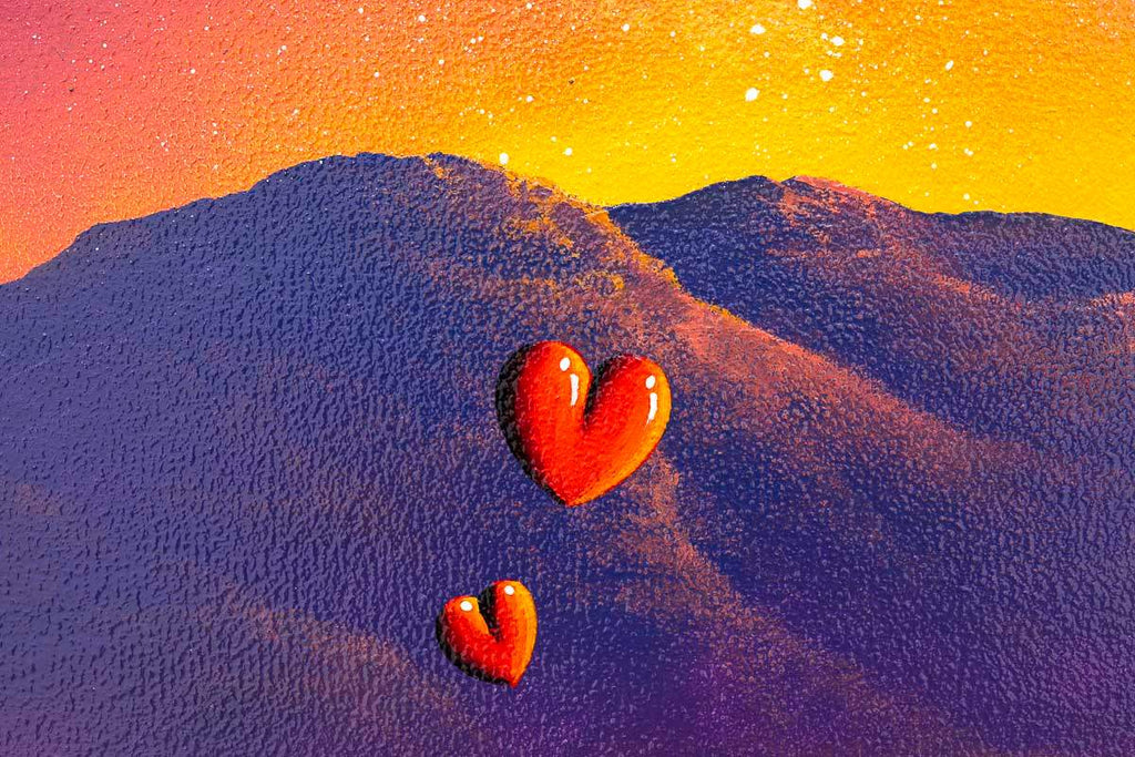 Embracing the View - Original - SOLD by artist David Renshaw - Wyecliffe Galleries