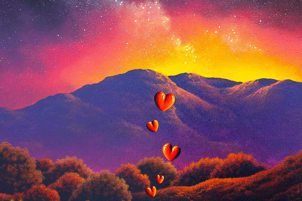 Embracing the View - Original - SOLD by artist David Renshaw - Wyecliffe Galleries