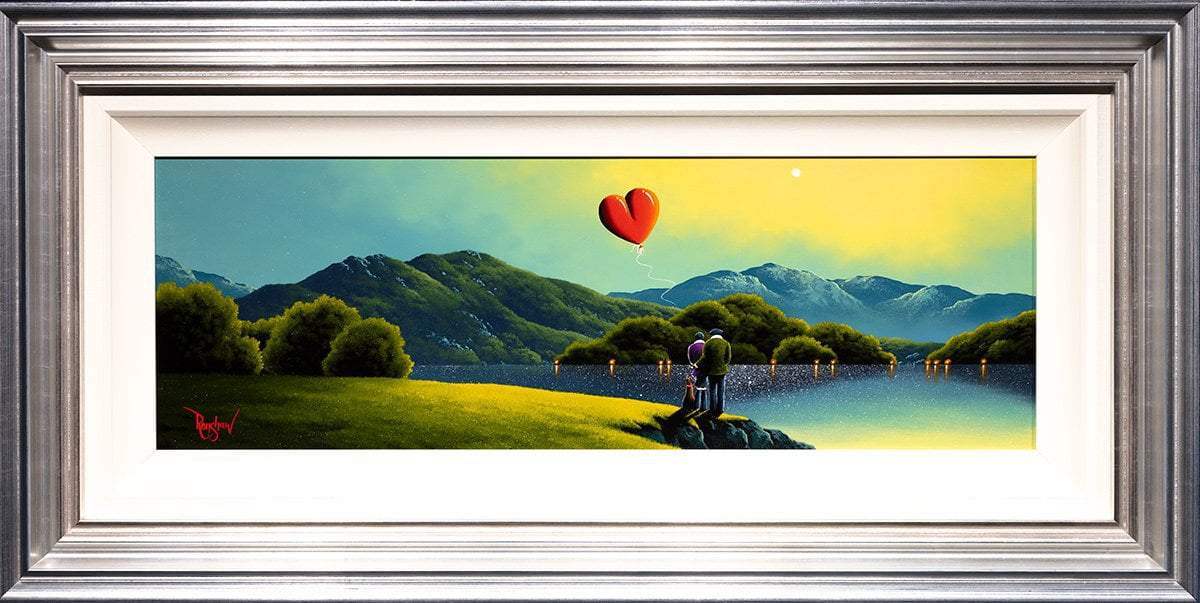 Emerald Bay - Original - SOLD by artist David Renshaw - Wyecliffe Galleries