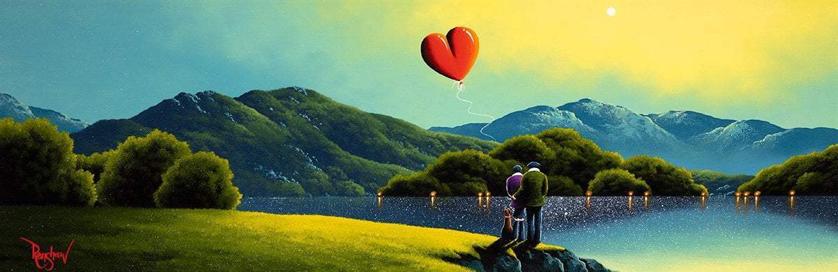 Emerald Bay - Original - SOLD by artist David Renshaw - Wyecliffe Galleries