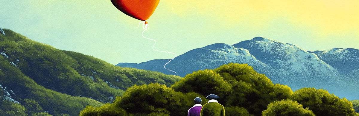 Emerald Bay - Original - SOLD by artist David Renshaw - Wyecliffe Galleries