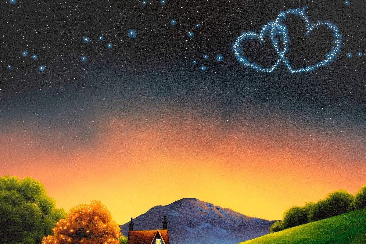 Emerald Bay Sunset - Original - SOLD by artist David Renshaw - Wyecliffe Galleries