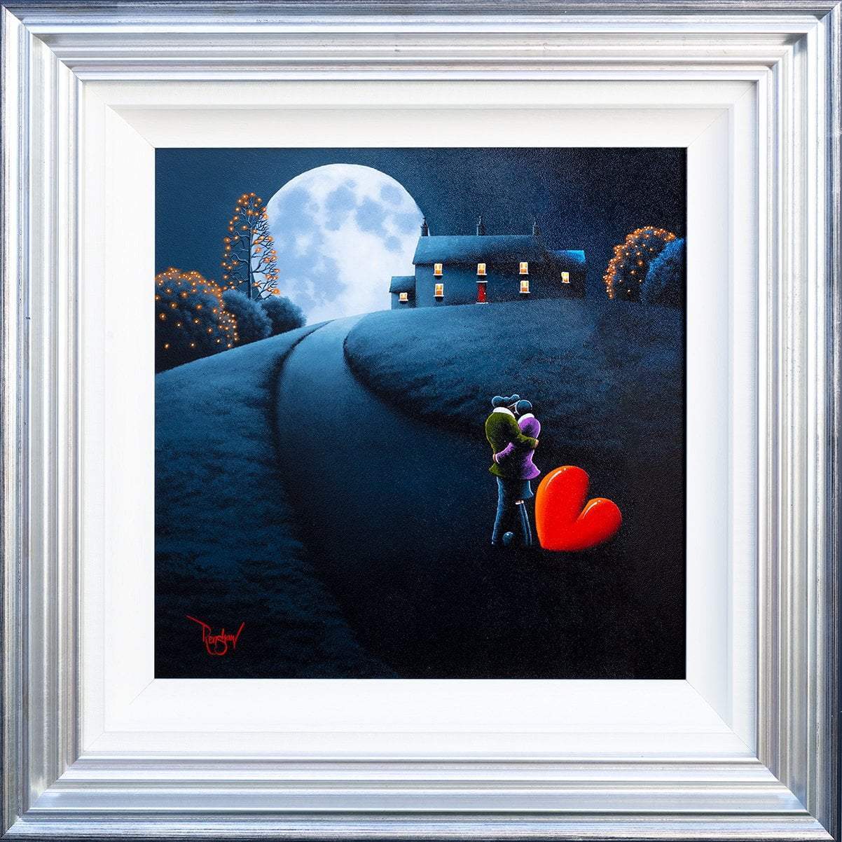 Endless Love - Original - SOLD by artist David Renshaw - Wyecliffe Galleries