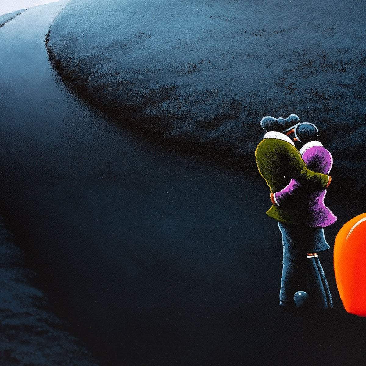 Endless Love - Original - SOLD by artist David Renshaw - Wyecliffe Galleries