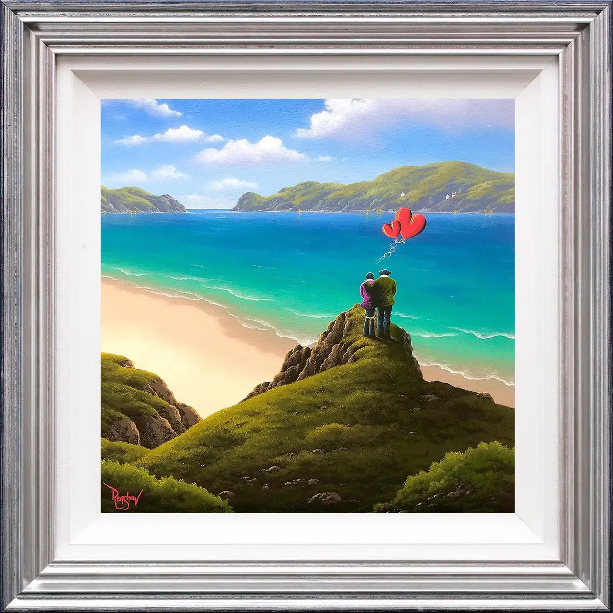 Enjoy every Moment - Original - SOLD by artist David Renshaw - Wyecliffe Galleries