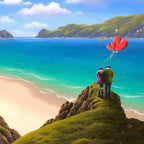 Enjoy every Moment - Original - SOLD by artist David Renshaw - Wyecliffe Galleries