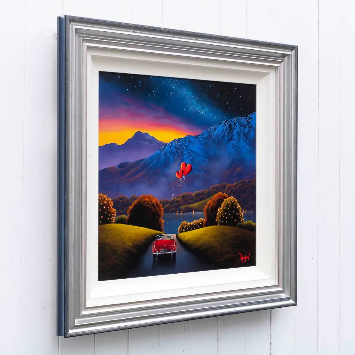 Enjoying This Moment With You - Original - SOLD by artist David Renshaw - Wyecliffe Galleries
