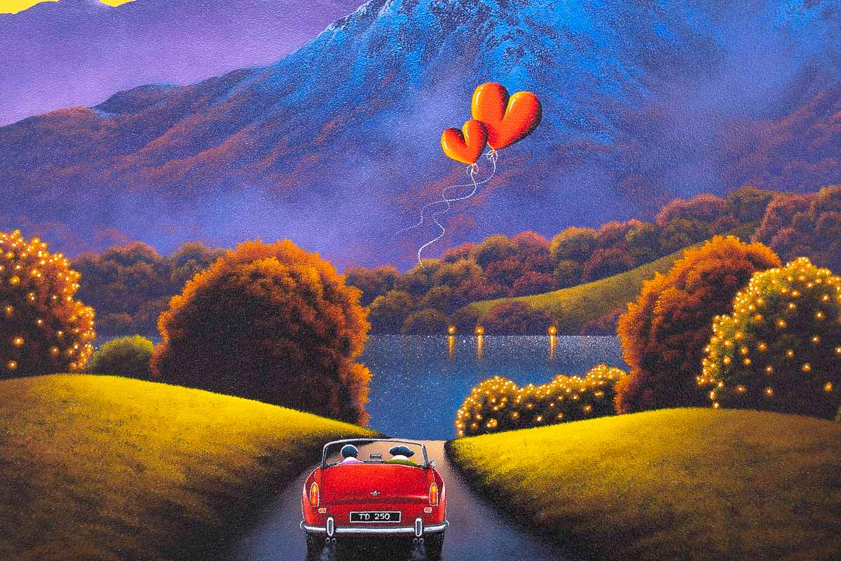 Enjoying This Moment With You - Original - SOLD by artist David Renshaw - Wyecliffe Galleries