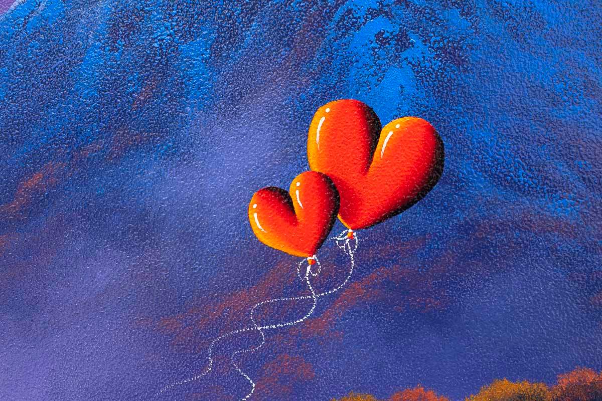 Enjoying This Moment With You - Original - SOLD by artist David Renshaw - Wyecliffe Galleries