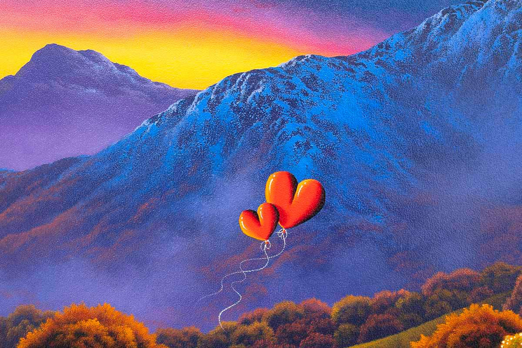 Enjoying This Moment With You - Original - SOLD by artist David Renshaw - Wyecliffe Galleries
