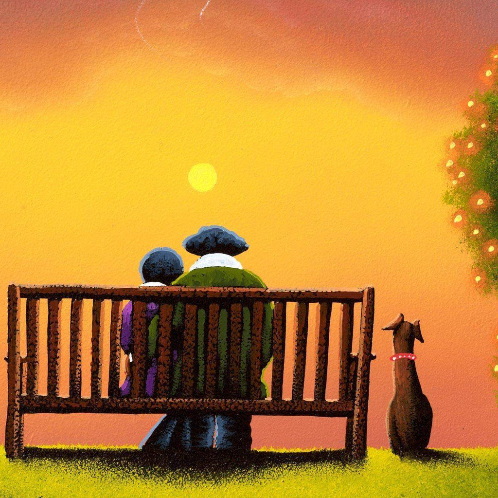 Entwined Love - Original - SOLD by artist David Renshaw - Wyecliffe Galleries