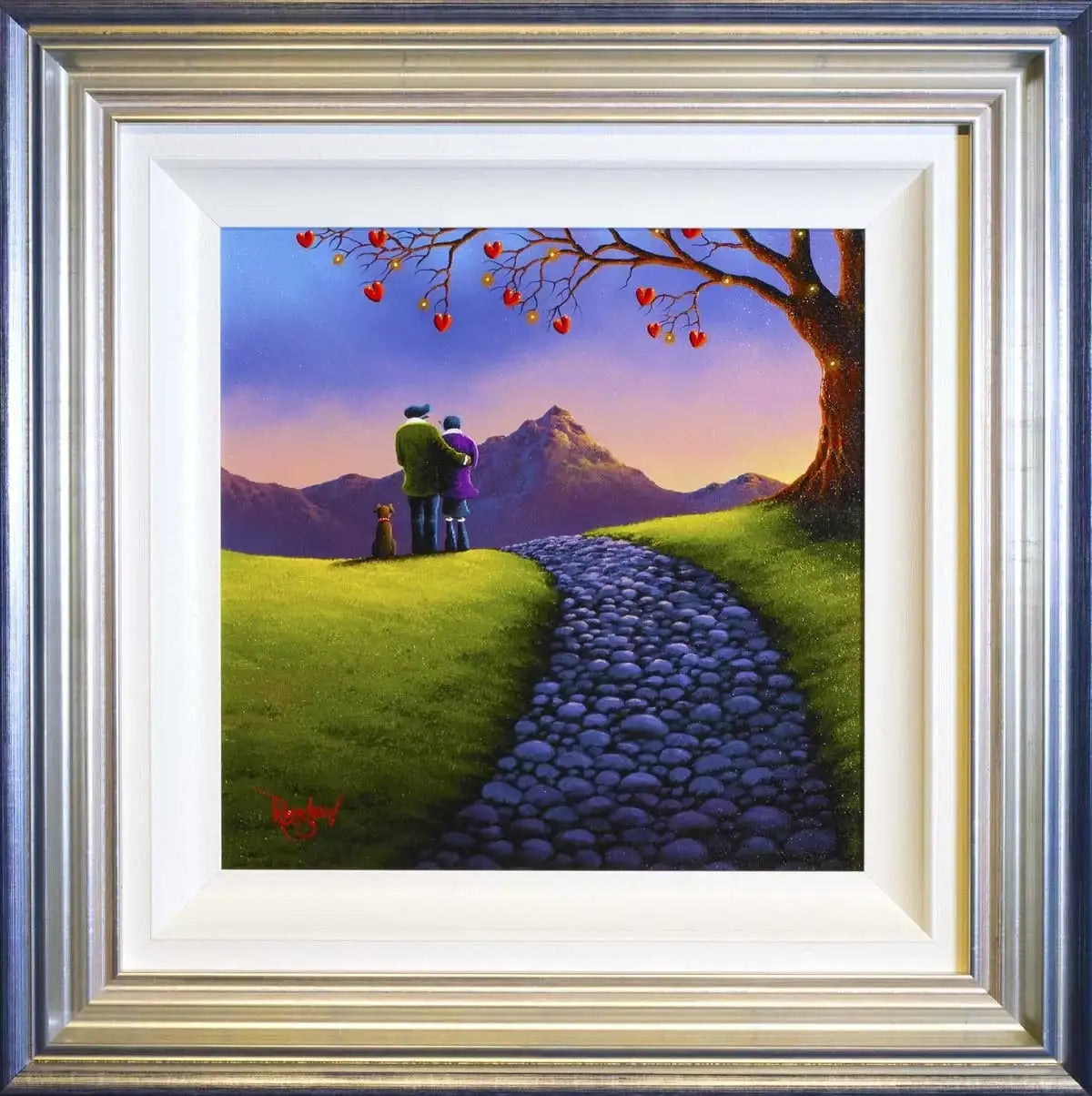 Evening Adventure - SOLD by artist David Renshaw - Wyecliffe Galleries