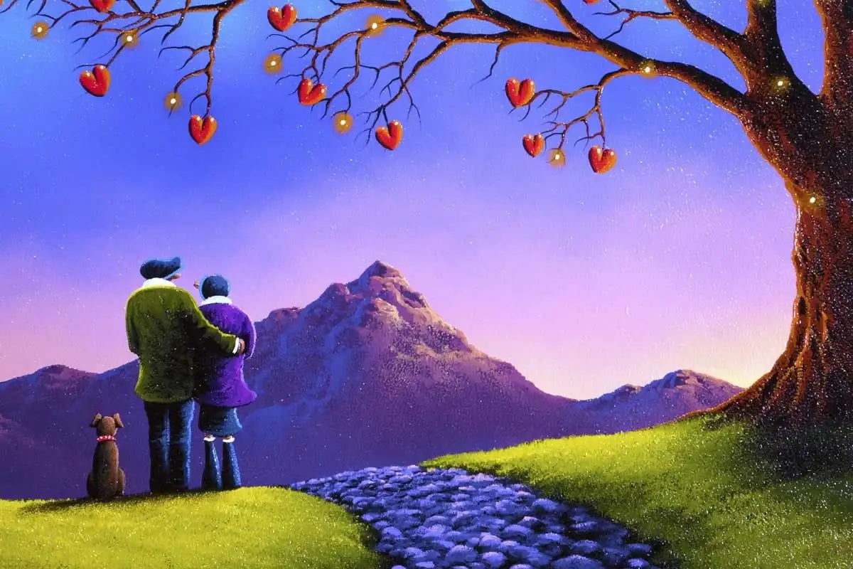 Evening Adventure - SOLD by artist David Renshaw - Wyecliffe Galleries