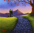 Evening Adventure - SOLD by artist David Renshaw - Wyecliffe Galleries