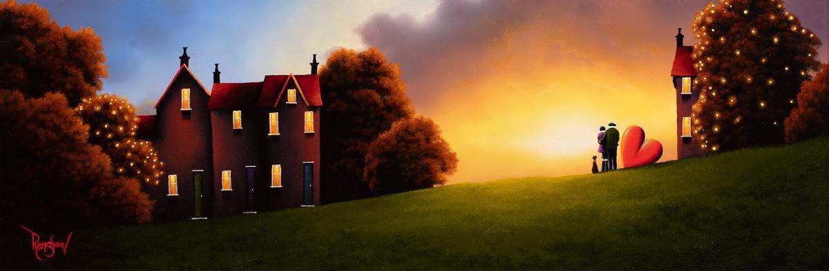 Evening Dreamers - Original - SOLD by artist David Renshaw - Wyecliffe Galleries