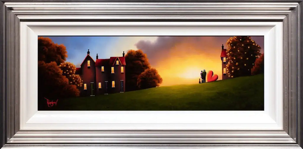 Evening Dreamers - Original - SOLD by artist David Renshaw - Wyecliffe Galleries