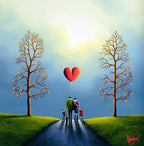 Everlasting Love - SOLD by artist David Renshaw - Wyecliffe Galleries