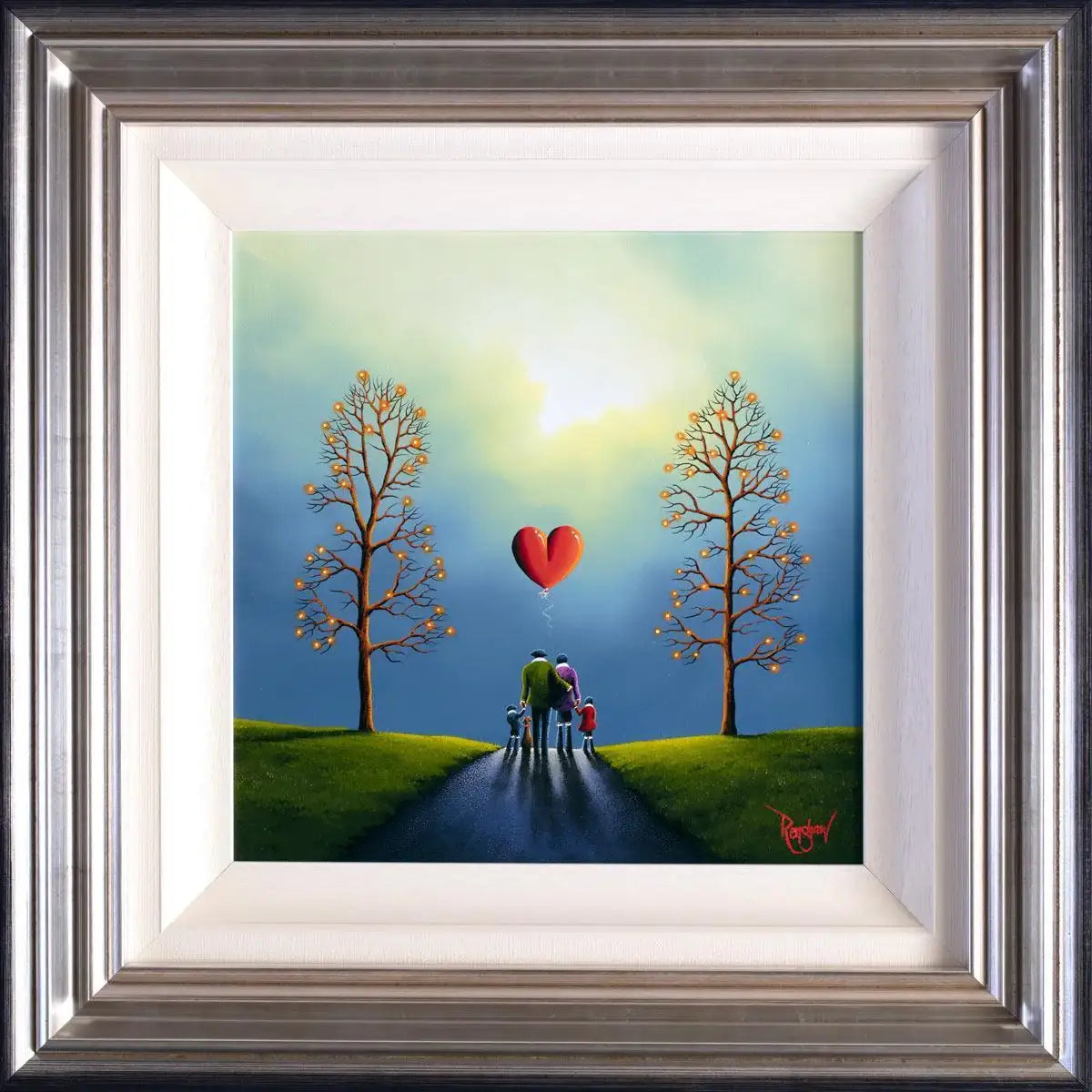 Everlasting Love - SOLD by artist David Renshaw - Wyecliffe Galleries