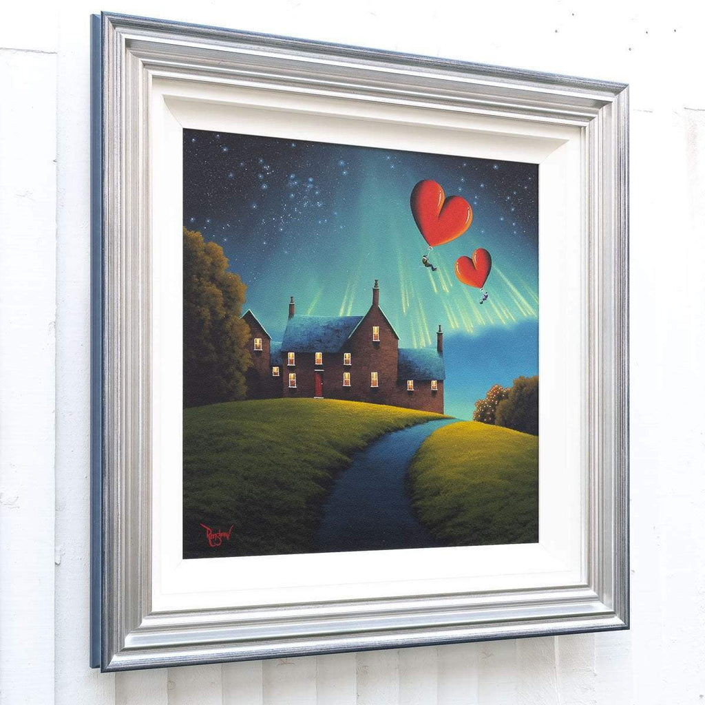 Falling Stars - Original - SOLD by artist David Renshaw - Wyecliffe Galleries