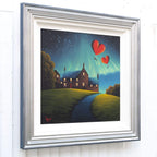 Falling Stars - Original - SOLD by artist David Renshaw - Wyecliffe Galleries