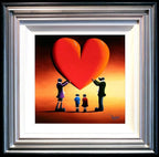 Family Portrait - SOLD by artist David Renshaw - Wyecliffe Galleries