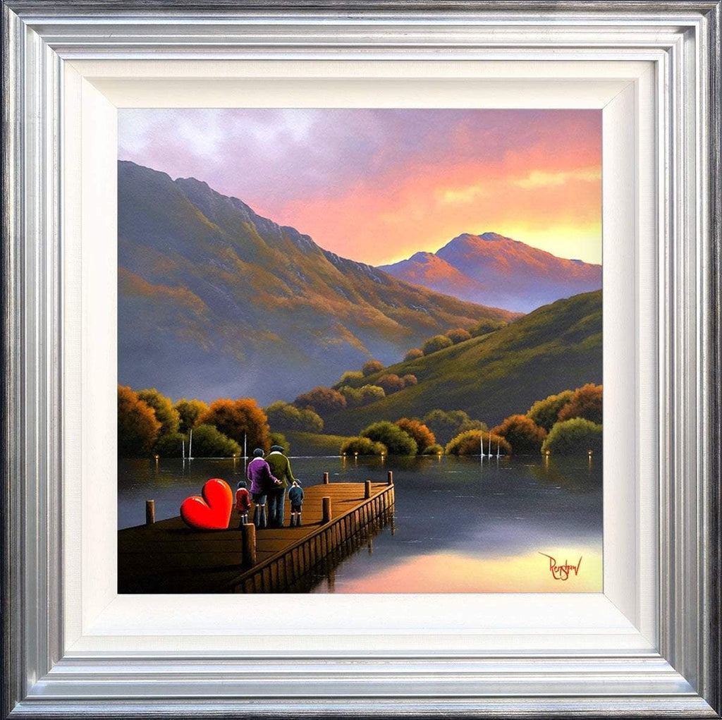 Family Time - Original - SOLD by artist David Renshaw - Wyecliffe Galleries