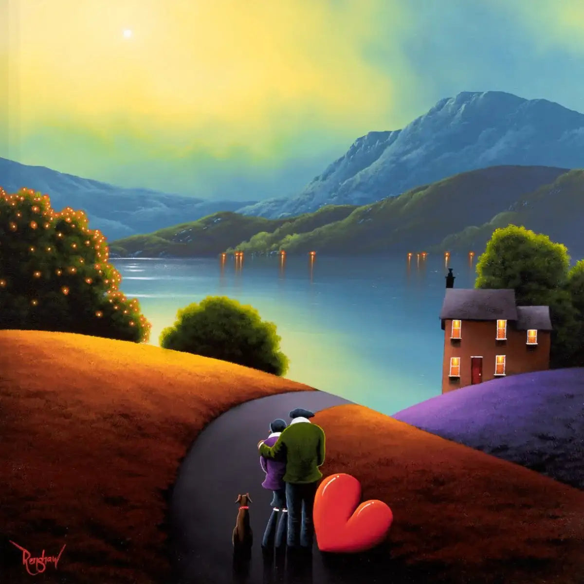 Feels Like Home - Original - SOLD by artist David Renshaw - Wyecliffe Galleries