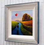 Fields of Gold - Original - SOLD by artist David Renshaw - Wyecliffe Galleries