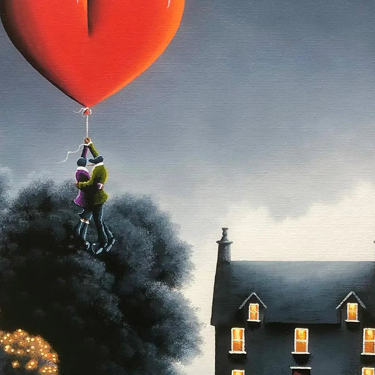 Finally Home - Original - SOLD by artist David Renshaw - Wyecliffe Galleries